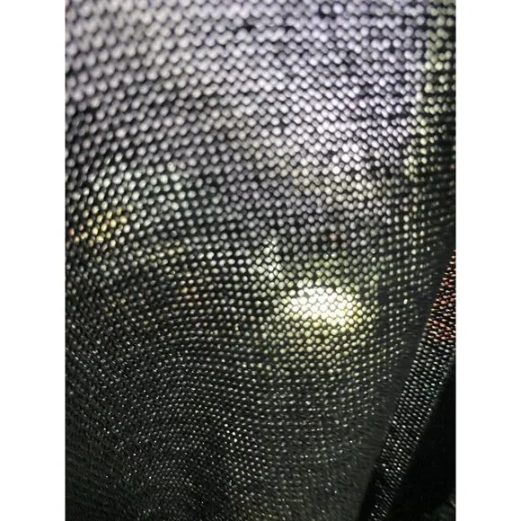 Old Navy Womans Black Glitter Size XXL Dolman Short Sleeve Top NWT Festival - Picture 8 of 10